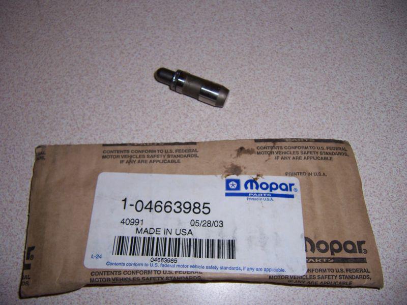 Mopar part #04663985 valve tappet lifter 2.7 dodge chrysler sebring etc.