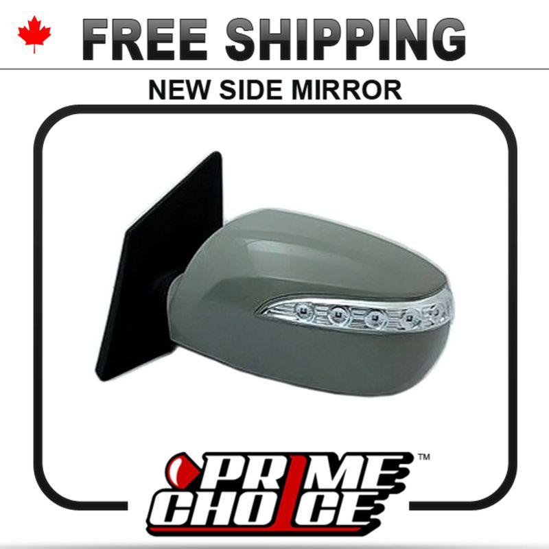 New power non heated drivers side view door mirror