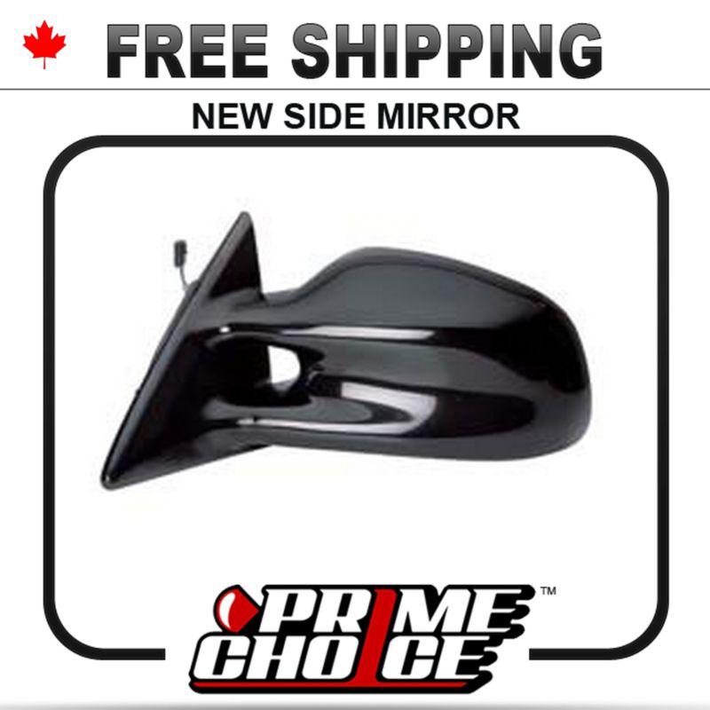 New electric power black driver side view mirror 1999-2002 grand am left door