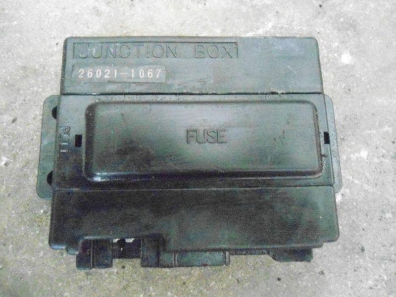 1987 kawasaki ninja zx750 zx 750 fuse junction box fusebox