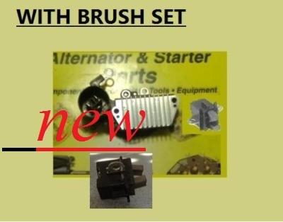 Alternator voltage regulator with brush holder toyota 27700-63021