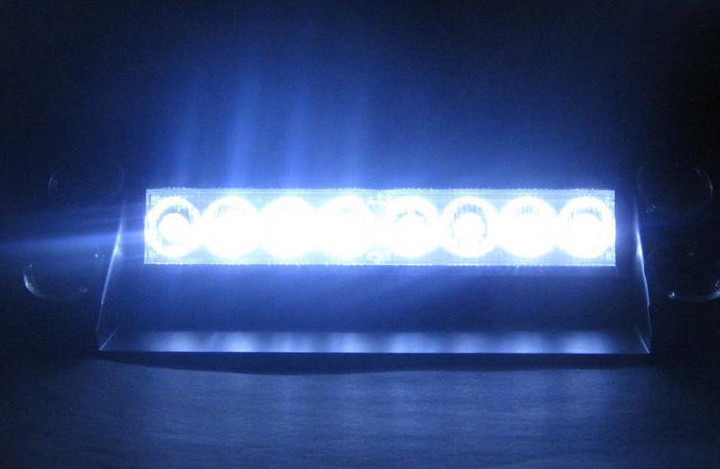  8 led strobe windscreen flashing emergency super bright high power white