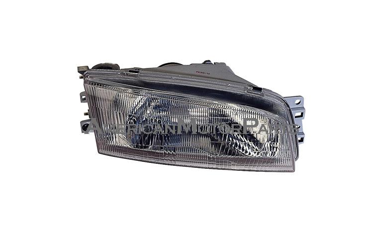 Right passenger side replacement headlight 97-02 mitsubishi mirage 4dr -mr476690