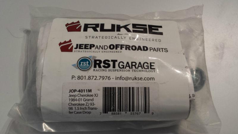 Rukse jeep cherokee xj grand cherokee zj 1" transfer case drop kit