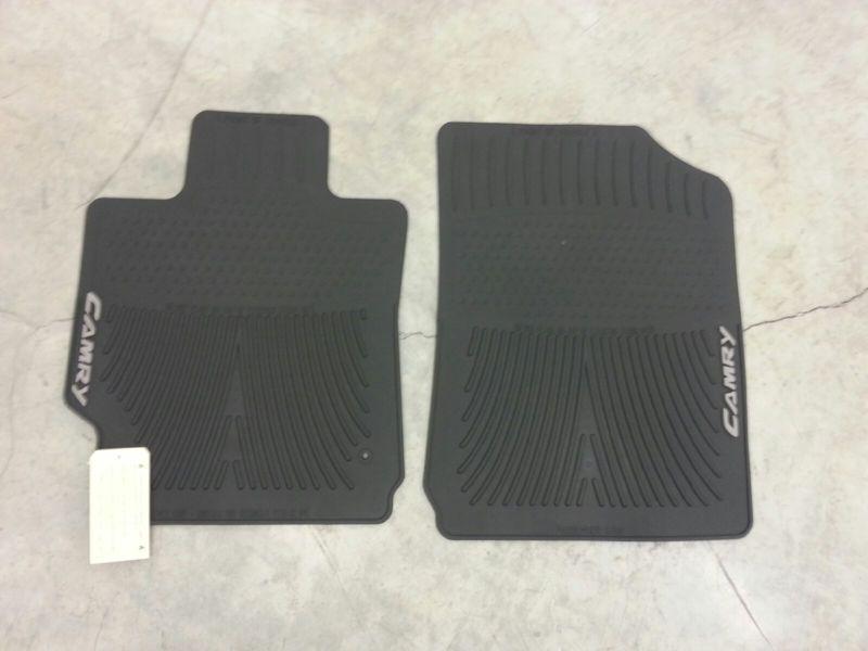 2010 toyota camry 2pc all weather floor mats