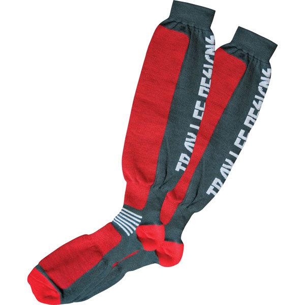 Red/grey 8-10 troy lee designs mx socks