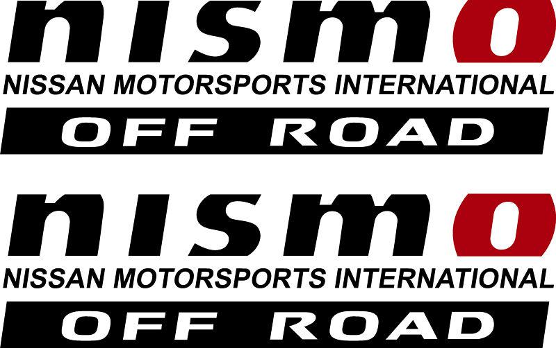 Nismo off road truck decals sticker 3m vinyl decal nissan titan 4x4 motorsports