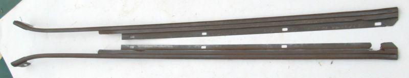 1939 chevy sedan / coupe kick panel trim / h33399  / h33398