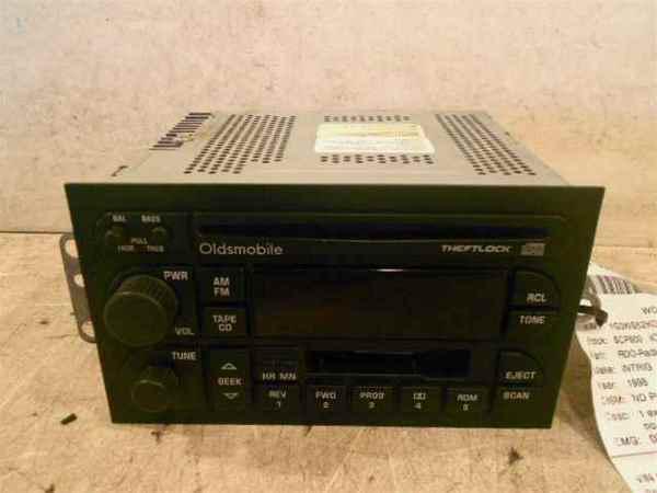 98 99 00 intrigue am fm cd cassette radio oem lkq