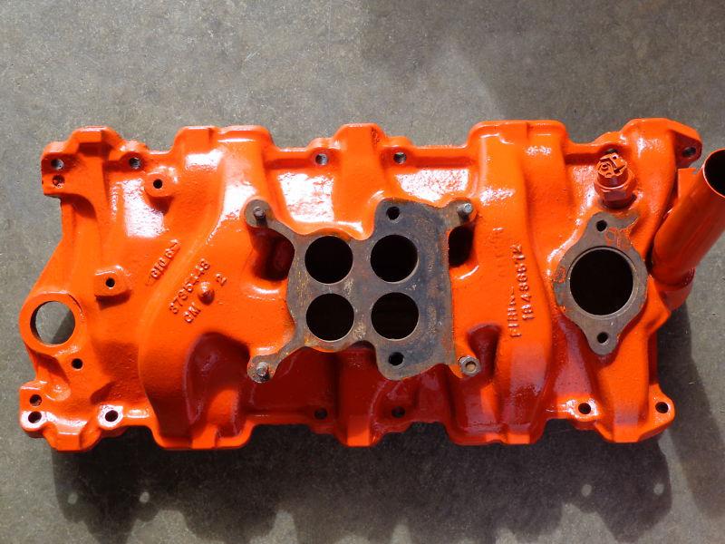 1956 iron intake manifold  for corvette and for a chevy 265 - 1956- #8375448