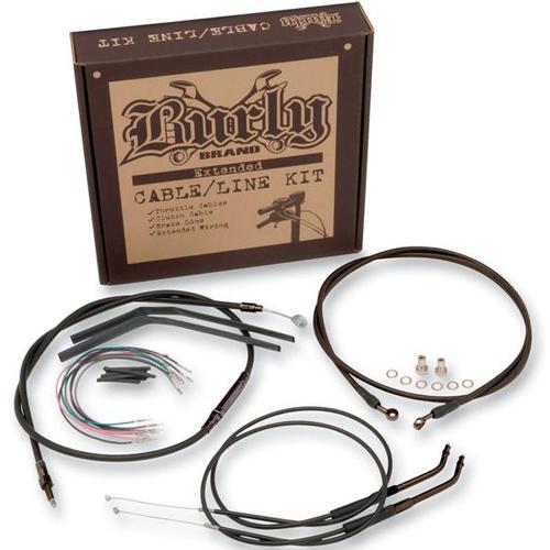 Burly handlebar installation kit for harley davidson fxdwg 2006 - 14 inches -