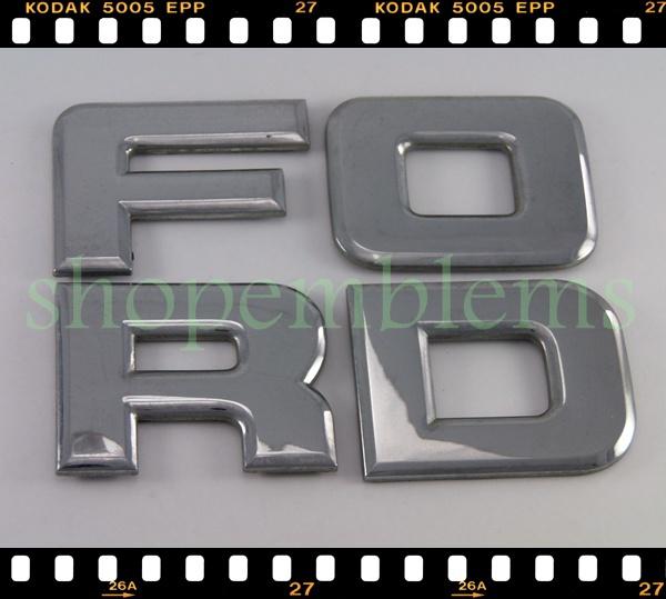 Ford f150 tailgate emblem letters nameplate badge logo oem 88 89 90 91 92 rear 