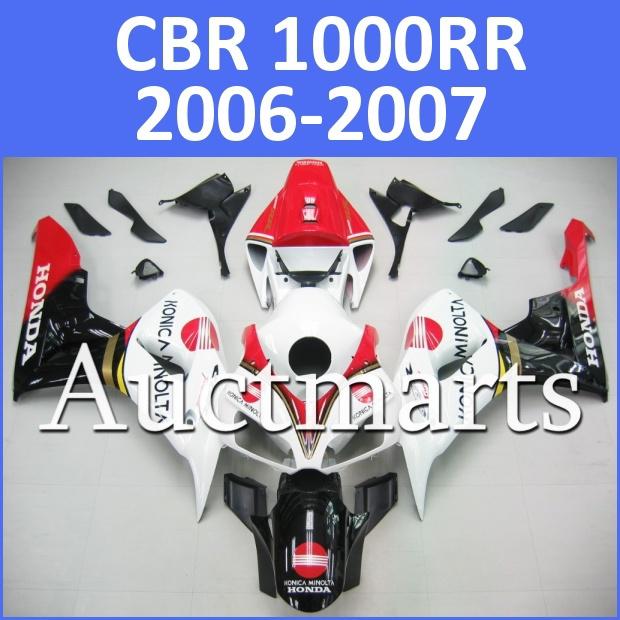 Fit honda 06 07 cbr1000rr cbr 1000 rr 2006 2007 fairing kit abs plastics e55 d13