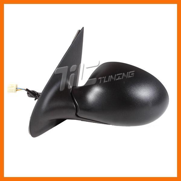 03-05 dodge neon rear view left exterior mirror lh driver power remote black new