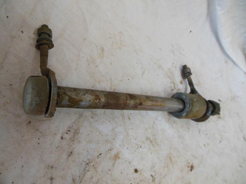 1969 honda sl90-hm rear axle & chain adjusters and spacers