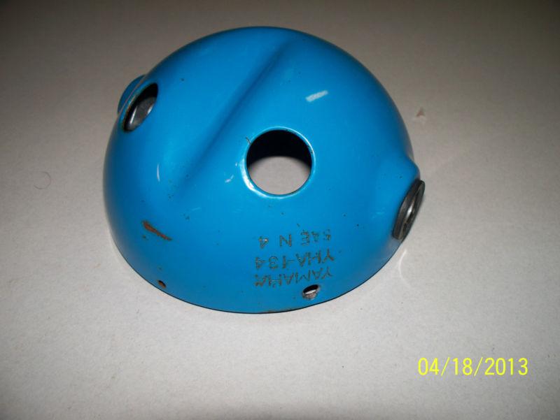 Yamaha qt50  headlight bucket body assembly blue yamahoppermoped 393-84130-61-66