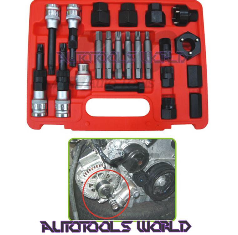 1/2 drive alternator insert bit socket set