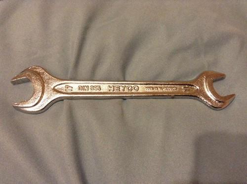 Original mercedes benz 14//17 hand wrench  heyco  din 895 brand new fast ship