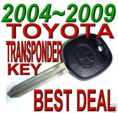 Toyota brand new immobilizer transponder ignition key virgin unlock chip td2