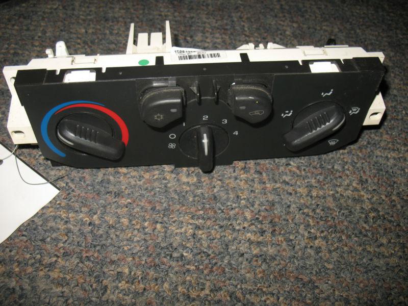 2004-2012 chevrolet canyon / gmc colorado manual heater control