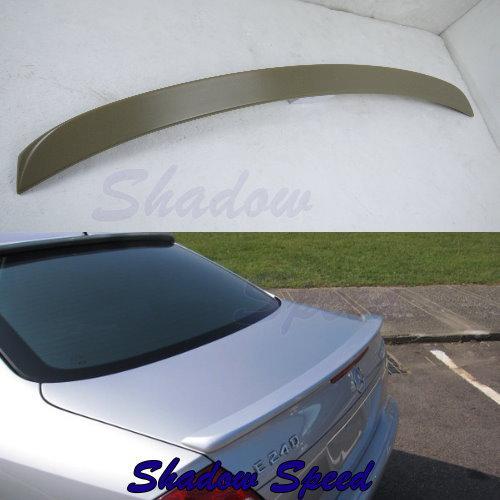 Painted mercedes benz e-class w211 l type rear trunk spoiler 2003~2008 abs 744 ◆