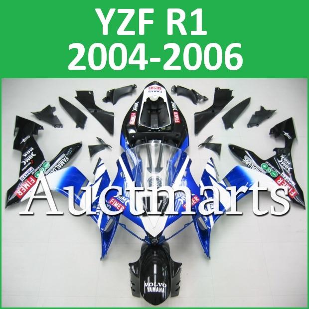 Fit yamaha yzf r1 04 05 06 yzfr1 2004 2005 2006 fairing kit bodywork e22 c03