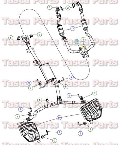 New oem mopar exhaust pipe bracket dodge charger magnum challenger chrysler 300