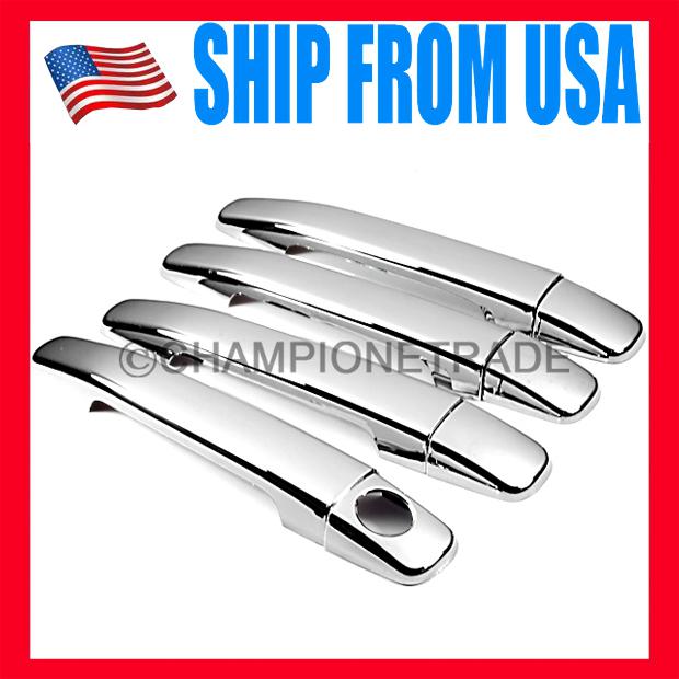 Us chrome side door handle cover trim for mercedes benz ml55 amg ml230 98-05 new