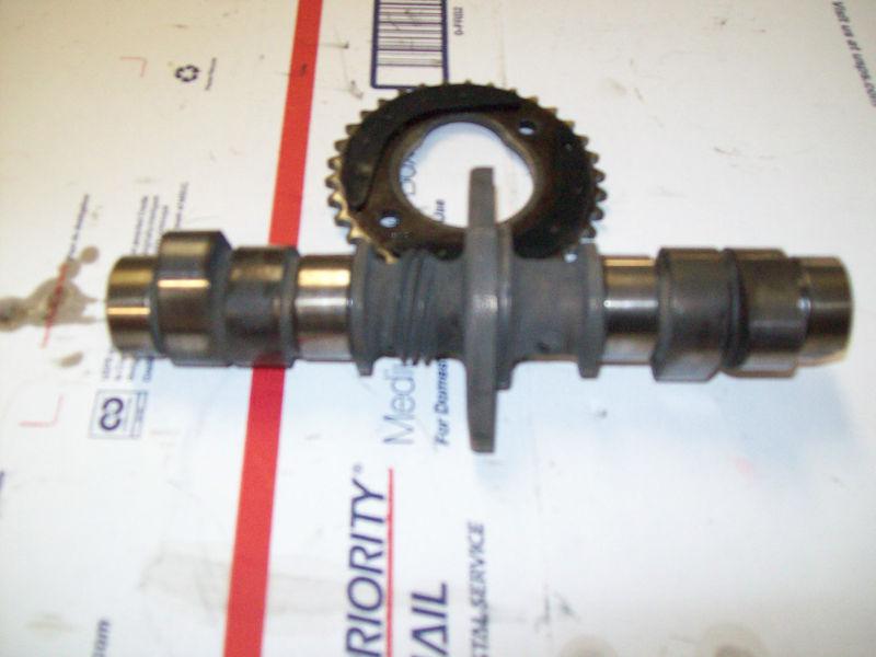 1975 kawasaki kz 400 camshaft with sprocket kz400 cam 