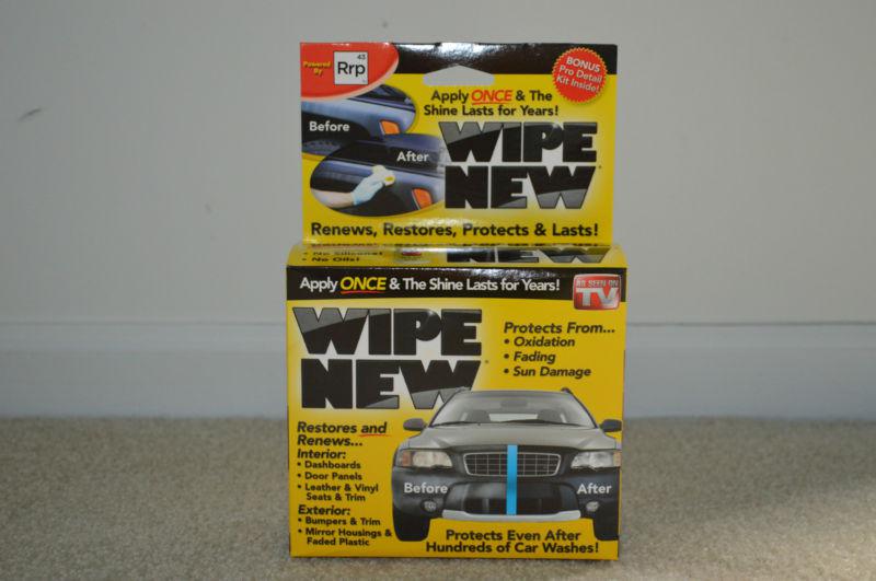 Wipe new - as seen on tv - auto cleaner - wipenew - brand new!