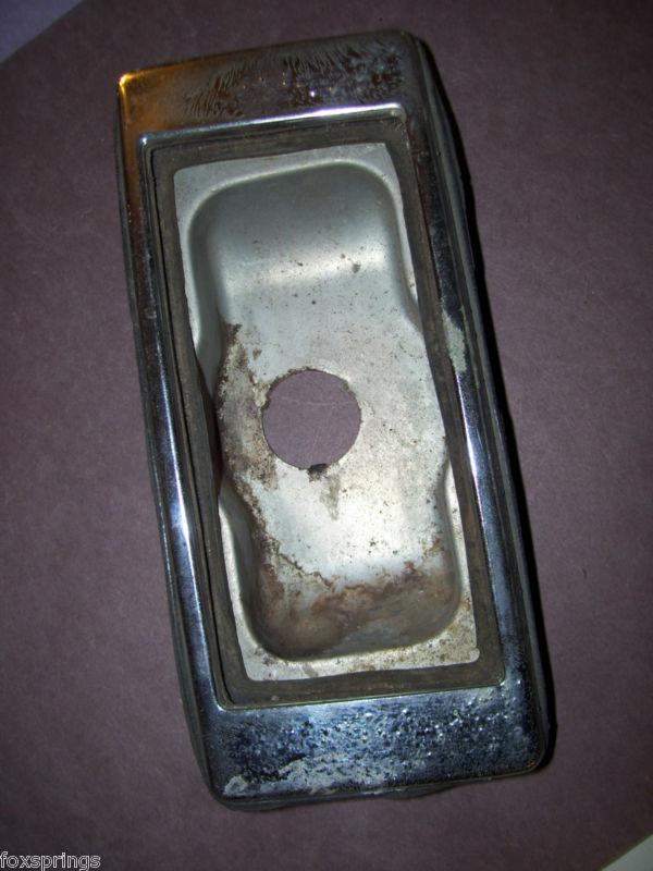 1941-1949 packard right tail light bezel & housing   -   sp23