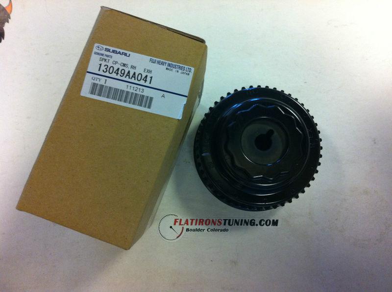 2002 - 2012 subaru wrx passenger (rh) side exhaust cam gear / sprocket