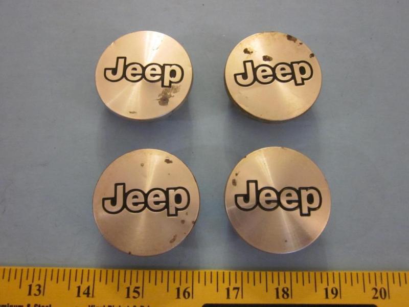 Jeep factory rally wheel center caps