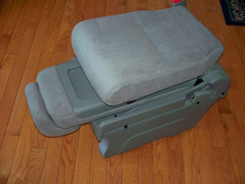 Honda odyssey 2005-2010 middle jump seat gray cloth with cushion plus one