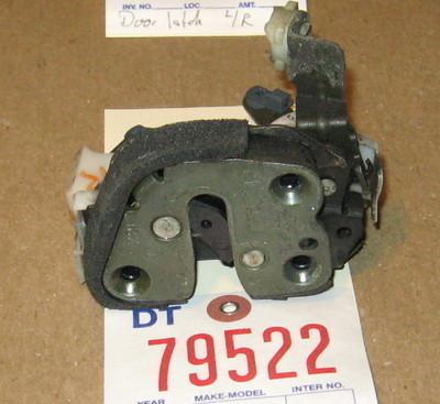 Nissan 91 maxima door latch assembly right rear passengers side 1991