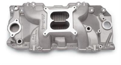 Edelbrock 7163 square bore intake manifolds performer rpm  -  ede7163