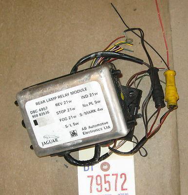 Jaguar 90 xj6 rear lamp control module computer dbc4957 1990