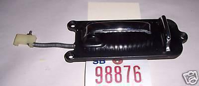 Jaguar 84 xj6 interior door handle blk/chr right/front 1984