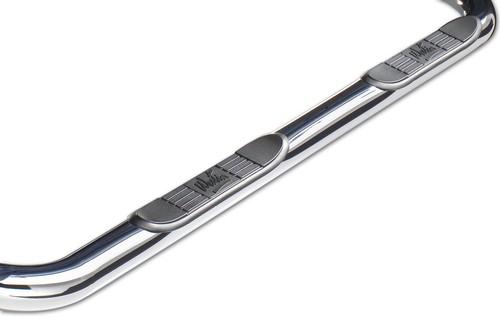 Westin 25-1430 signature series; 3 in. round step bar; cab length