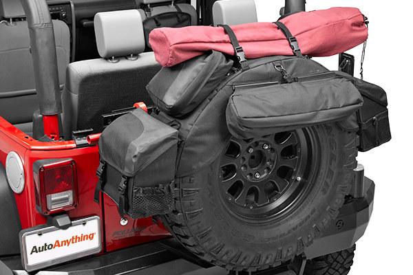 Bestop roughrider soft storage spare tire organizer - 54134-35