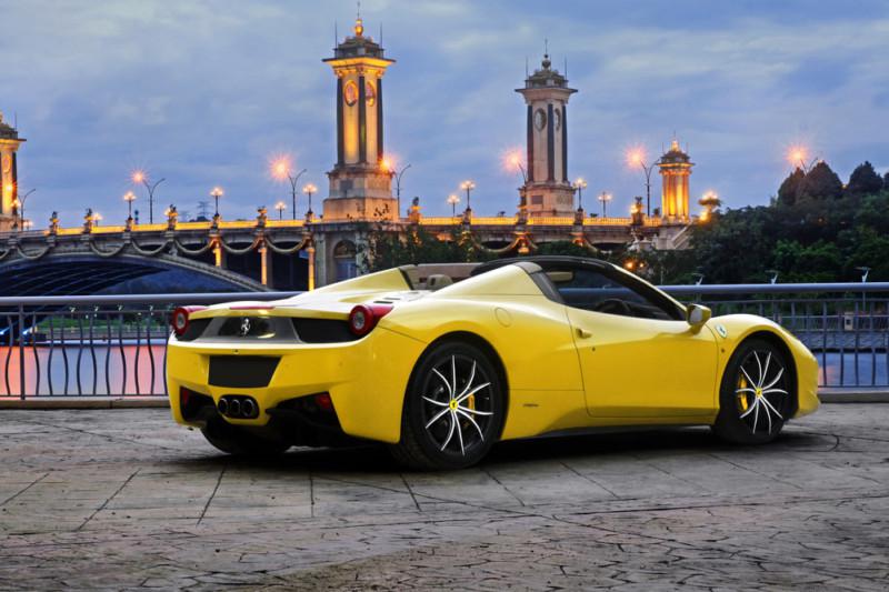 Ferrari 458 f458 italia spider hd poster super car print multiple sizes avail