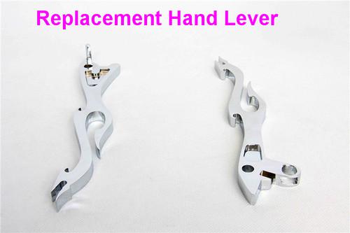 Chrome brake clutch flame hand levers for suzuki boulevard s50 s83 c90