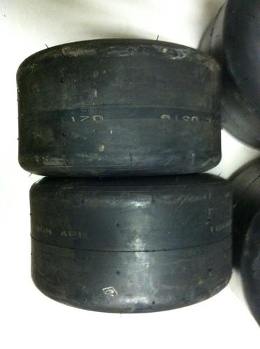 2 new cheng shin go kart raceing slick tires   10x 4.50 -5