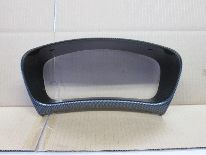 [h0309] jdm:mitsubishi:lancer evo4:cn9a:carbon look finish meter hood