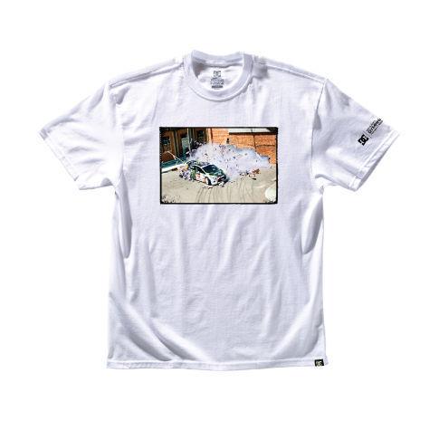 New dc ken block bricks white gymkahna 4 tshirt xlarge