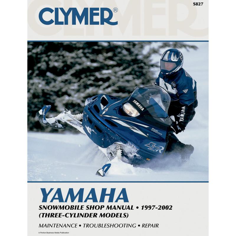 Clymer s827 repair service manual yamaha three-cylinder models 1997-2002