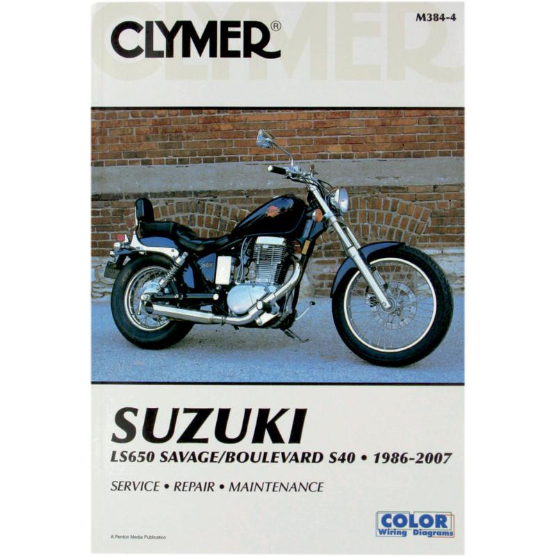 Clymer 384-5 repair service manual suzuki  ls650 savage/boulevard s40 1986-2007