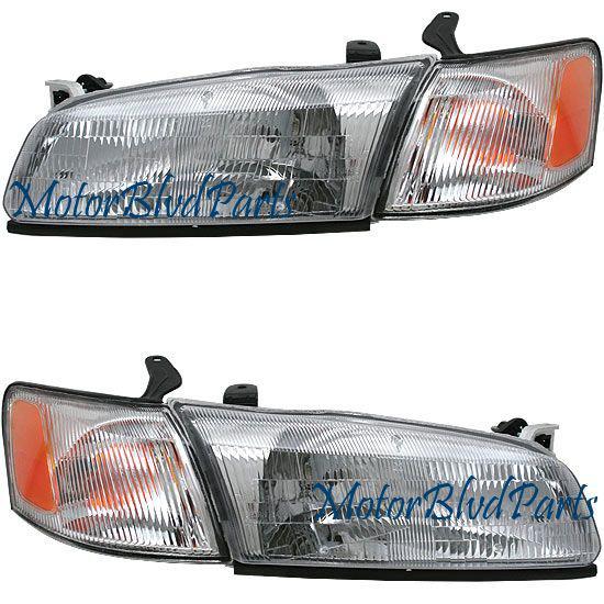 97-99 camry headlight headlamp+corner signal right+left