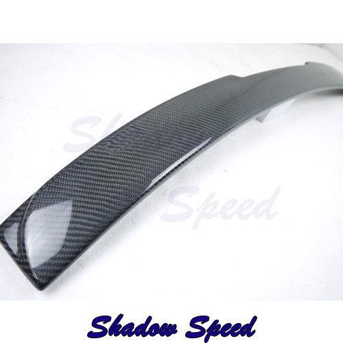 Carbon fiber e60 bmw sedan a style rear roof rear spoiler