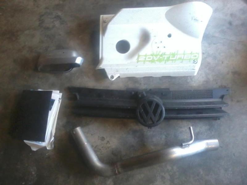 Vw tdi downpipe, gti grill, mkiv jetta manual, pass mirror